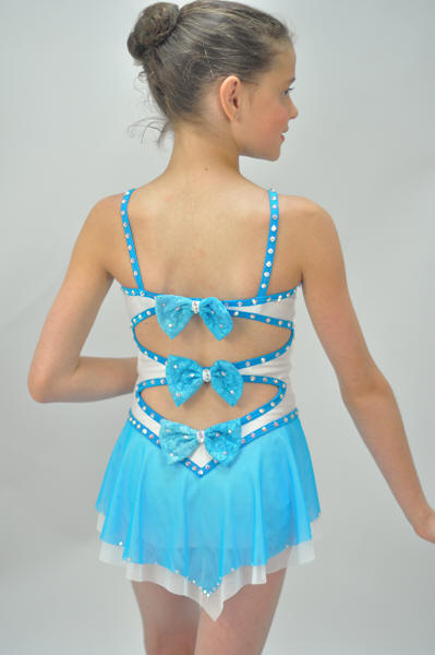 Twirling Costume #648 Back View